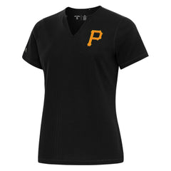 Pittsburgh Pirates Antigua Women's Notch Neck T-Shirt - MLB T-shirts