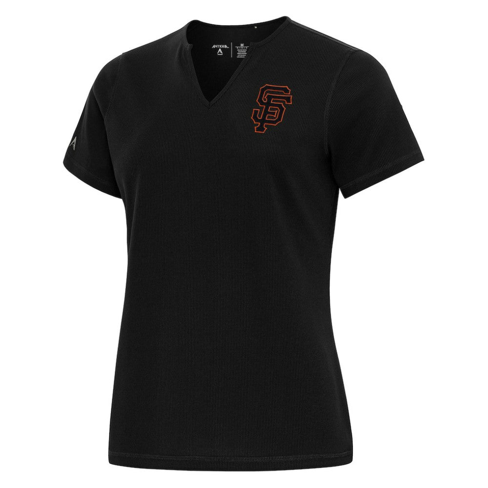 San Francisco Giants Antigua Women's Notch Neck T-Shirt - MLB T-shirts