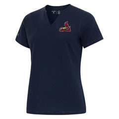 St. Louis Cardinals Antigua Women's Notch Neck T-Shirt - MLB T-shirts