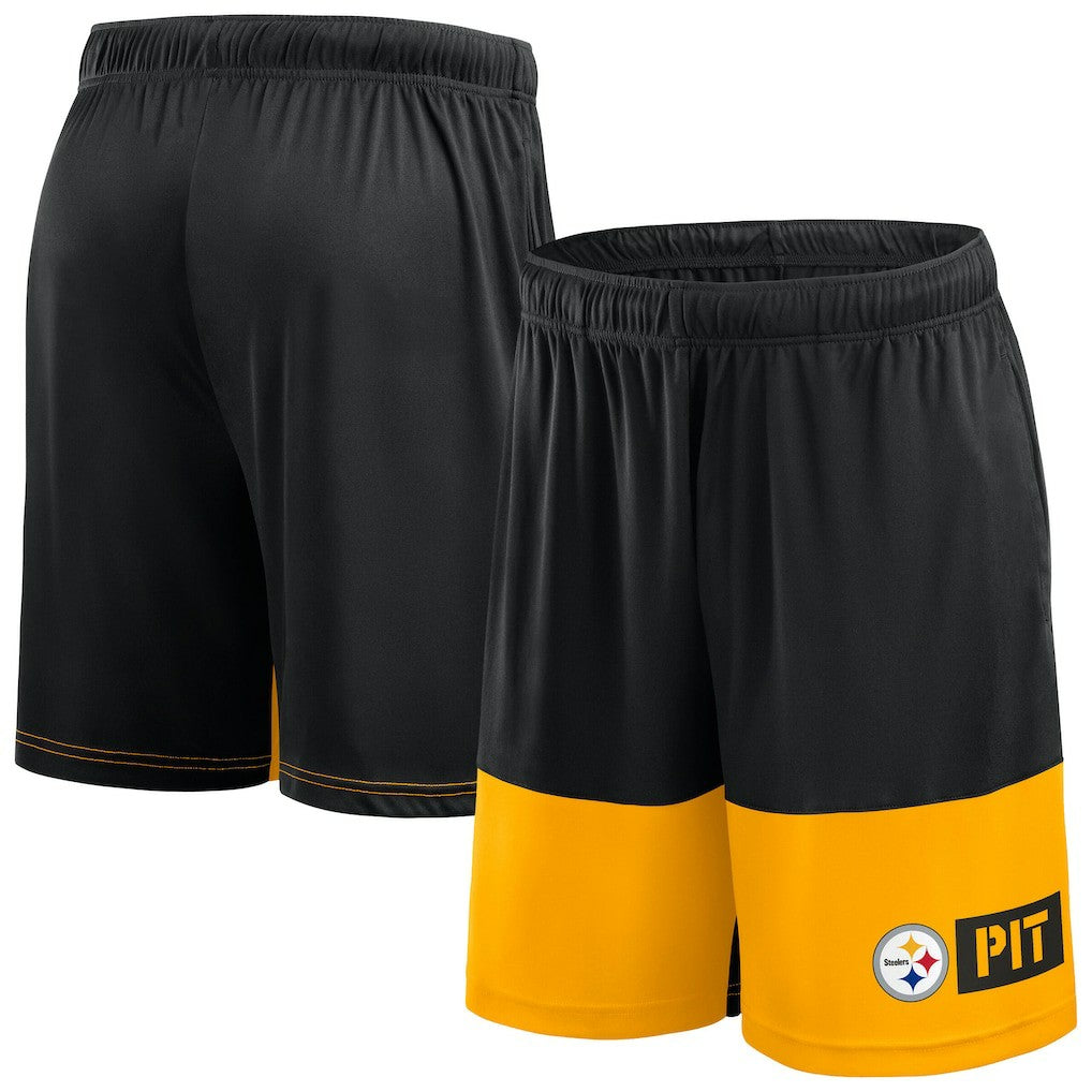 Pittsburgh Steelers Big & Tall Best of the Best Performance Shorts | NFL Discount