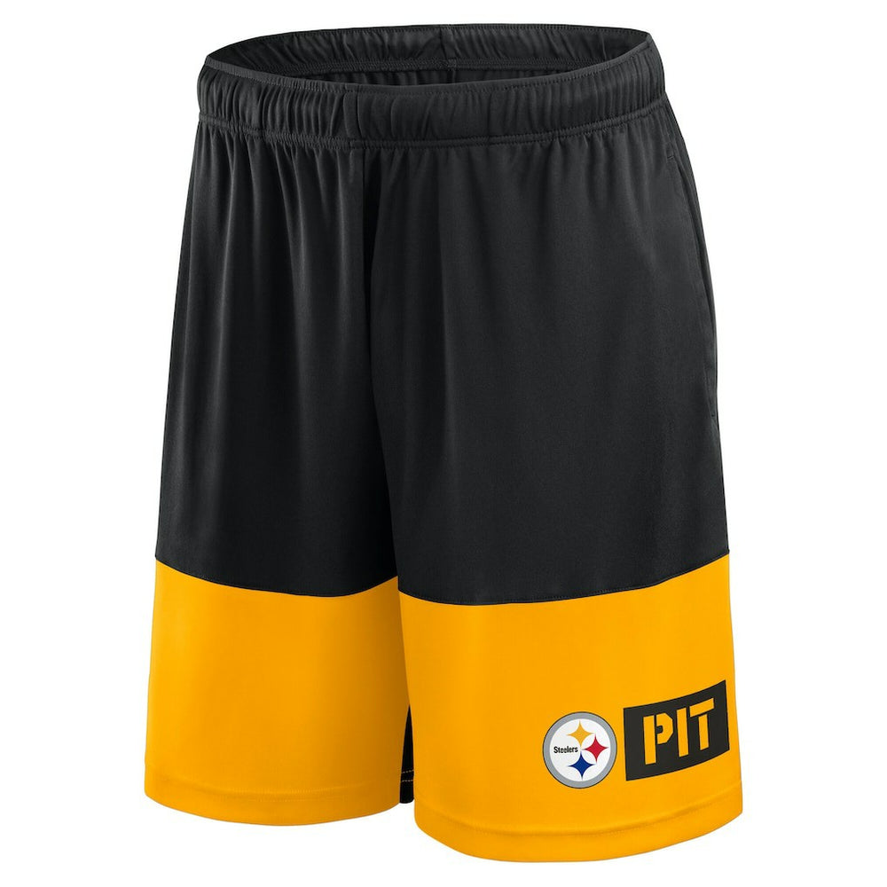 Pittsburgh Steelers Big & Tall Best of the Best Performance Shorts | NFL Discount