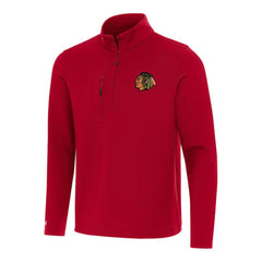 Chicago Blackhawks Antigua Insider Quarter-Zip Top -  NHL