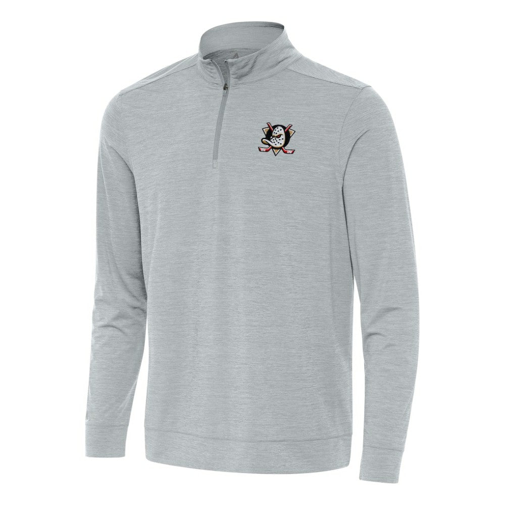 Anaheim Ducks Antigua Bright Quarter-Zip Top -  NHL