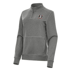 Anaheim Ducks Antigua Women's Crush Quarter-Zip Fleece Sweatshirt -  NHL Sweatshirts