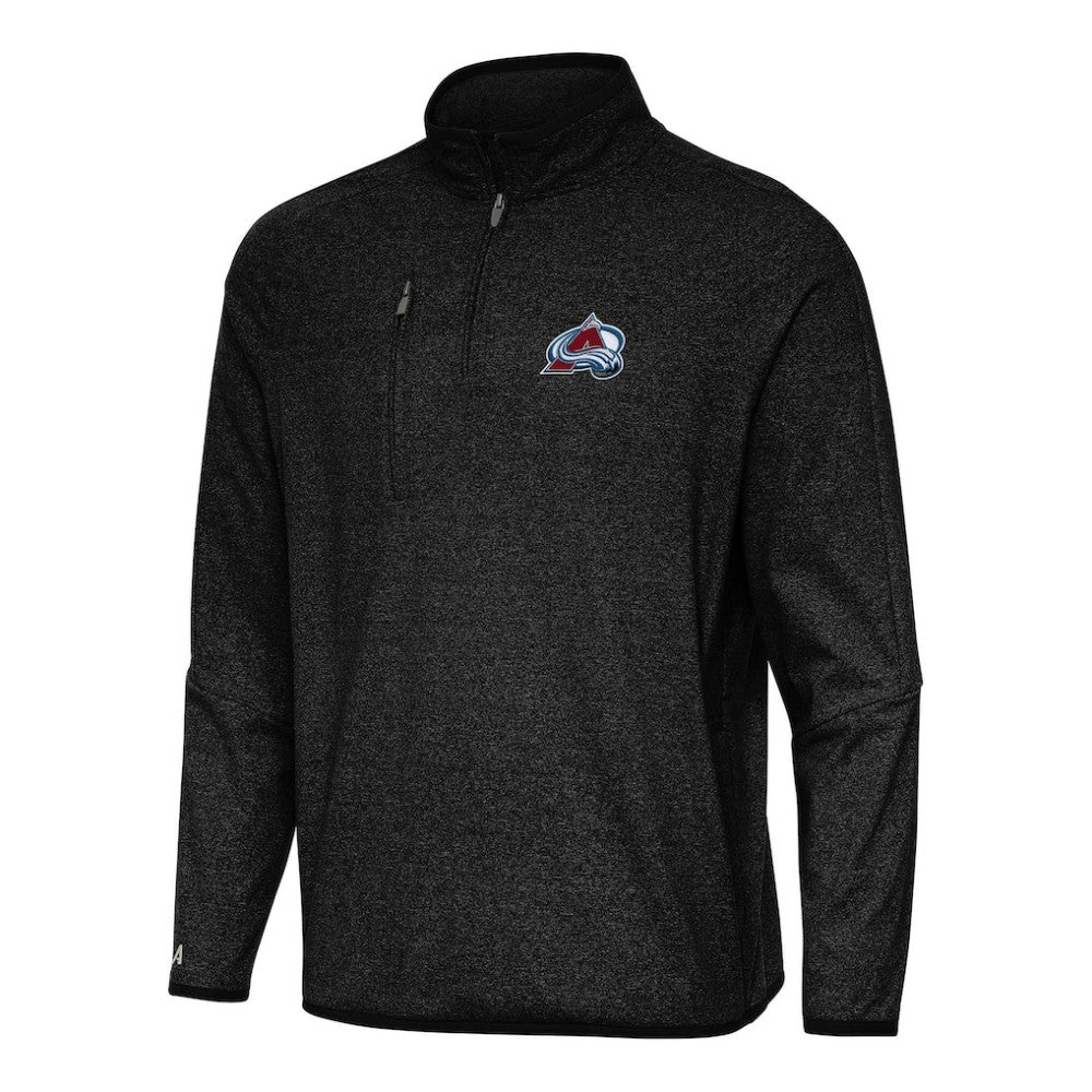 Colorado Avalanche Antigua Certain Quarter-Zip Tri-Blend Sweatshirt -  NHL Sweatshirts
