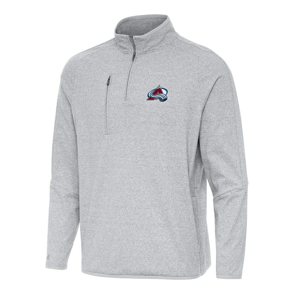 Colorado Avalanche Antigua Certain Quarter-Zip Tri-Blend Sweatshirt -  NHL Sweatshirts