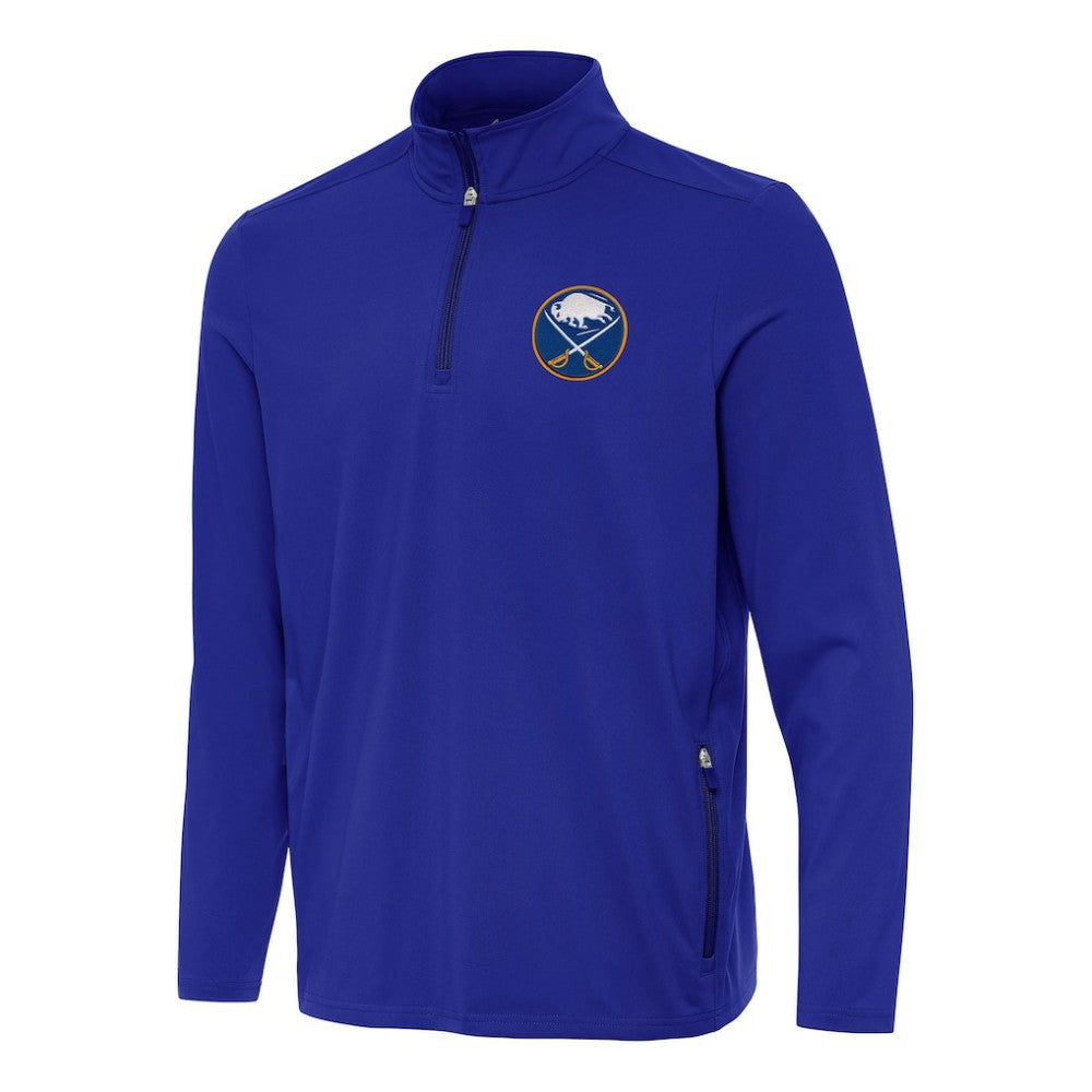 Buffalo Sabres Antigua Perilous Quarter-Zip Sweatshirt -  NHL Sweatshirts