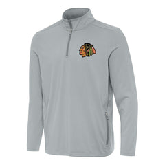 Chicago Blackhawks Antigua Perilous Quarter-Zip Sweatshirt -  NHL Sweatshirts