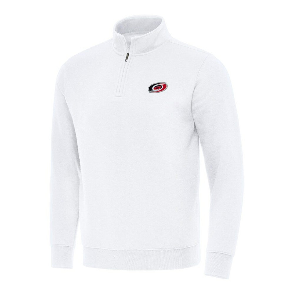 Carolina Hurricanes Antigua Victory Quarter-Zip Mock Sweatshirt -  NHL Sweatshirts