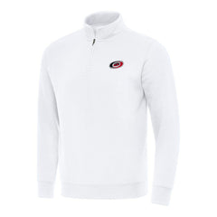 Carolina Hurricanes Antigua Victory Quarter-Zip Mock Sweatshirt -  NHL Sweatshirts