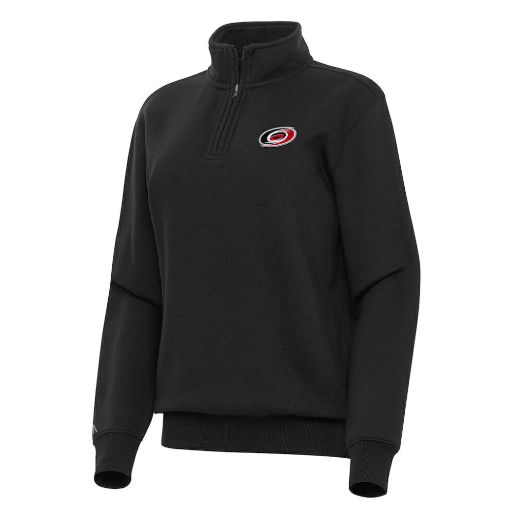 Carolina Hurricanes Antigua Women's Victory Quarter-Zip Sweatshirt -  NHL Sweatshirts