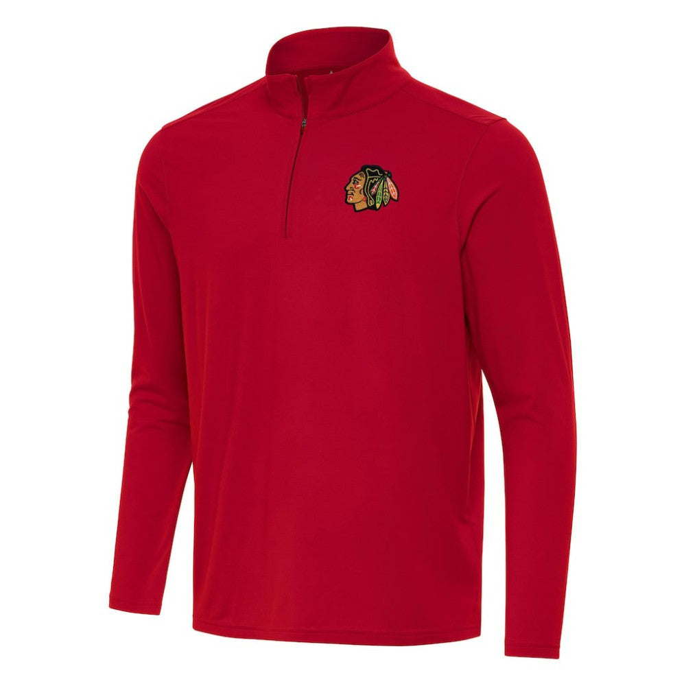 Chicago Blackhawks Antigua Intent Quarter-Zip Top -  NHL