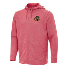 Chicago Blackhawks Antigua Effortless Full-Zip Hoodie Jacket -  NHL Hoodies