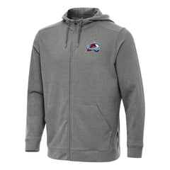 Colorado Avalanche Antigua Effortless Full-Zip Hoodie Jacket -  NHL Hoodies