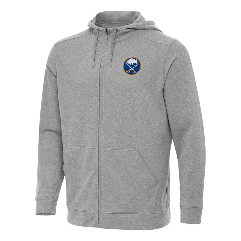 Buffalo Sabres Antigua Effortless Full-Zip Hoodie Jacket -  NHL Hoodies