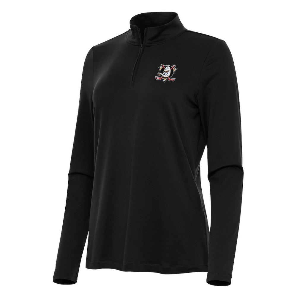 Anaheim Ducks Antigua Women's Reprocess Quarter-Zip Top -  NHL