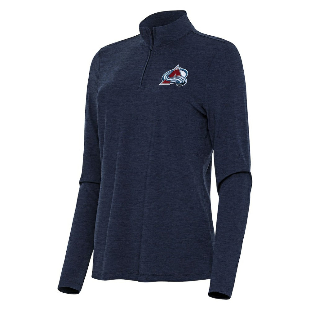 Colorado Avalanche Antigua Women's Bright Quarter-Zip Top -  NHL
