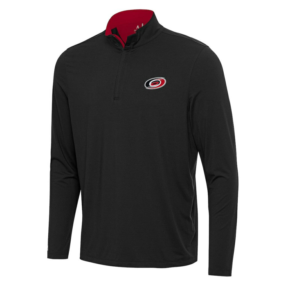 Carolina Hurricanes Antigua Content Quarter-Zip Pullover Top -  NHL Pullover