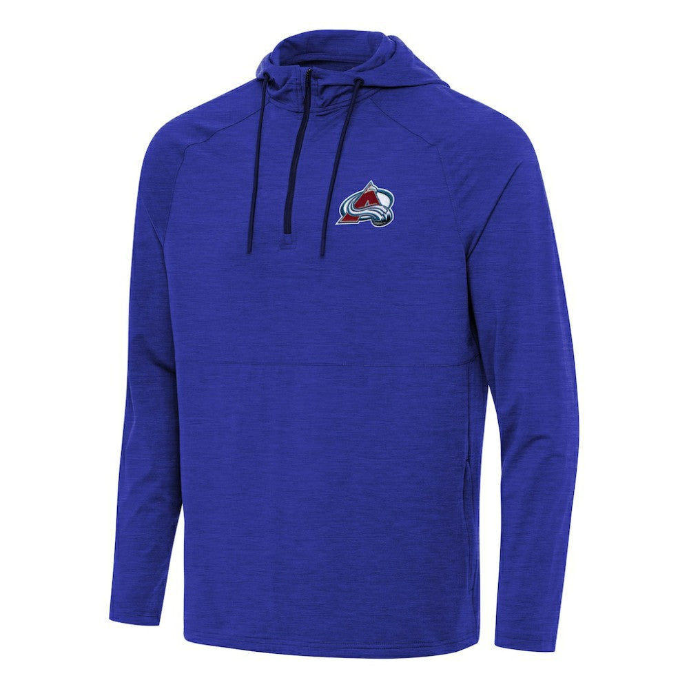Colorado Avalanche Antigua Spikes Quarter-Zip Hoodie -  NHL Hoodies