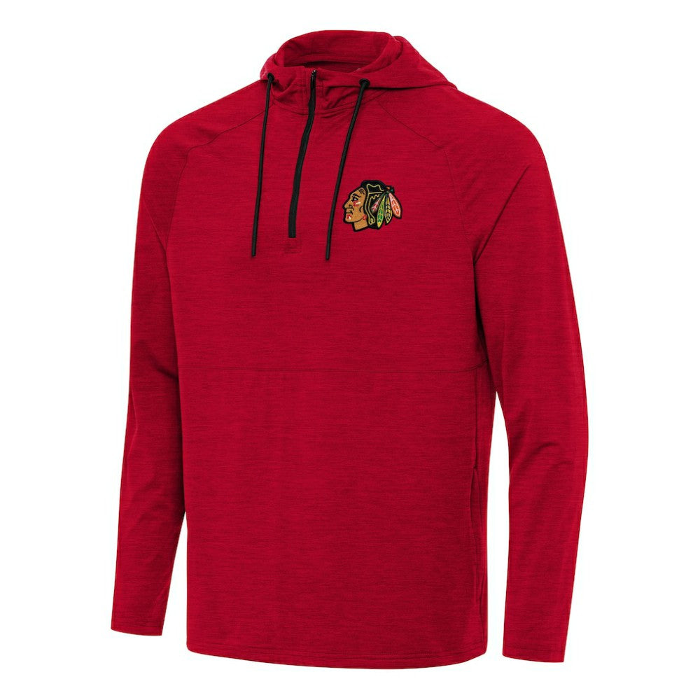 Chicago Blackhawks Antigua Spikes Quarter-Zip Hoodie -  NHL Hoodies
