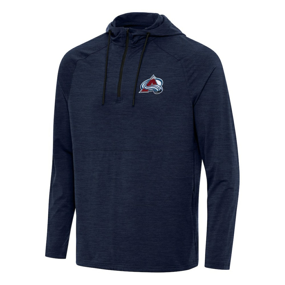 Colorado Avalanche Antigua Spikes Quarter-Zip Hoodie -  NHL Hoodies