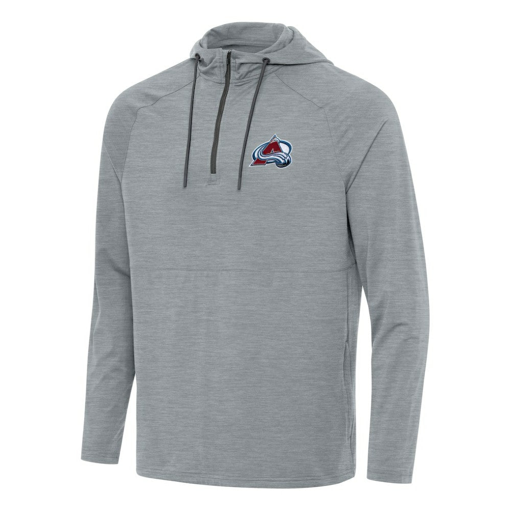 Colorado Avalanche Antigua Spikes Quarter-Zip Hoodie -  NHL Hoodies