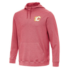 Calgary Flames Antigua Cloud Pullover Hoodie -  NHL Hoodies