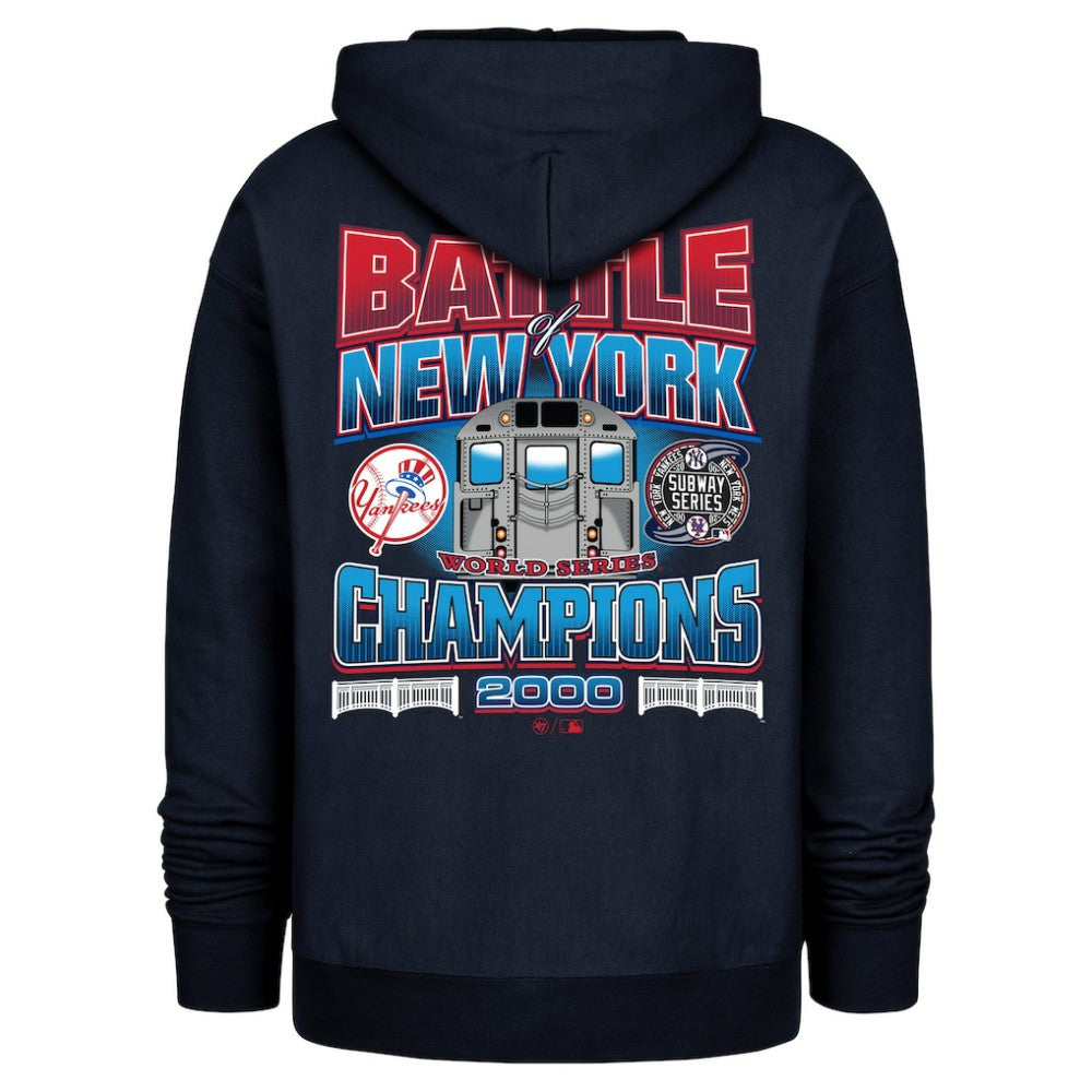 New York Yankees '47 2000 World Series Champions Showcase Backer Pullover Hoodie - MLB Hoodies