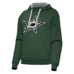 Dallas Stars Antigua Women's Victory Pullover Hoodie -  NHL Hoodies