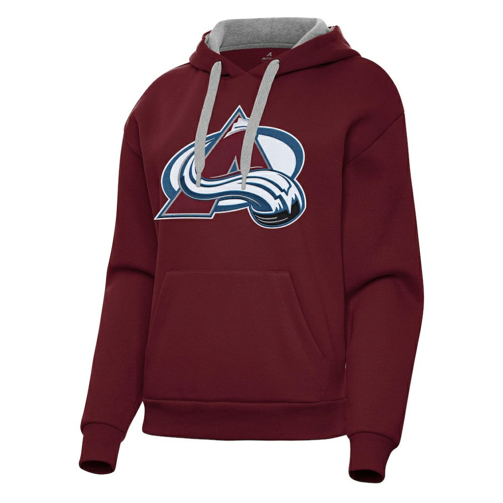 Colorado Avalanche Antigua Women's Victory Pullover Hoodie -  NHL Hoodies