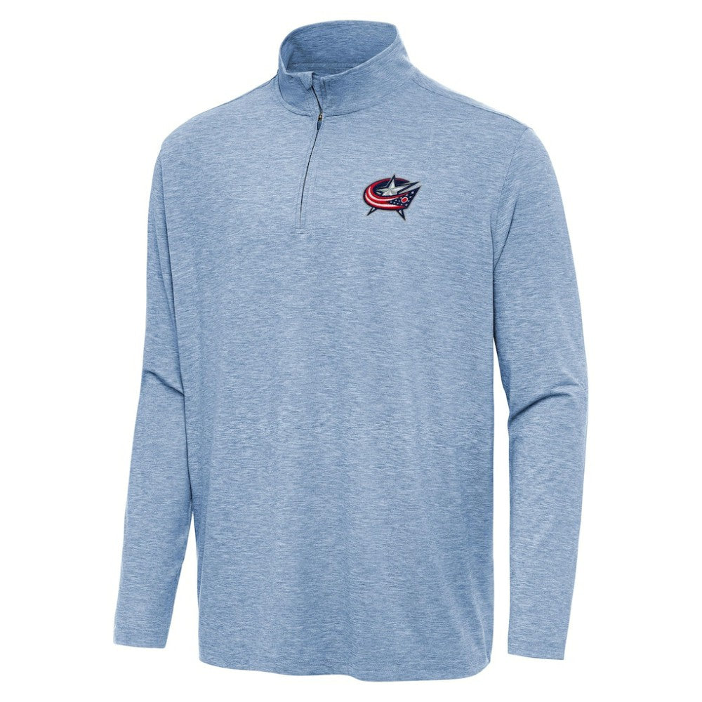 Columbus Blue Jackets Antigua Hunk Quarter-Zip Top -  NHL Jackets