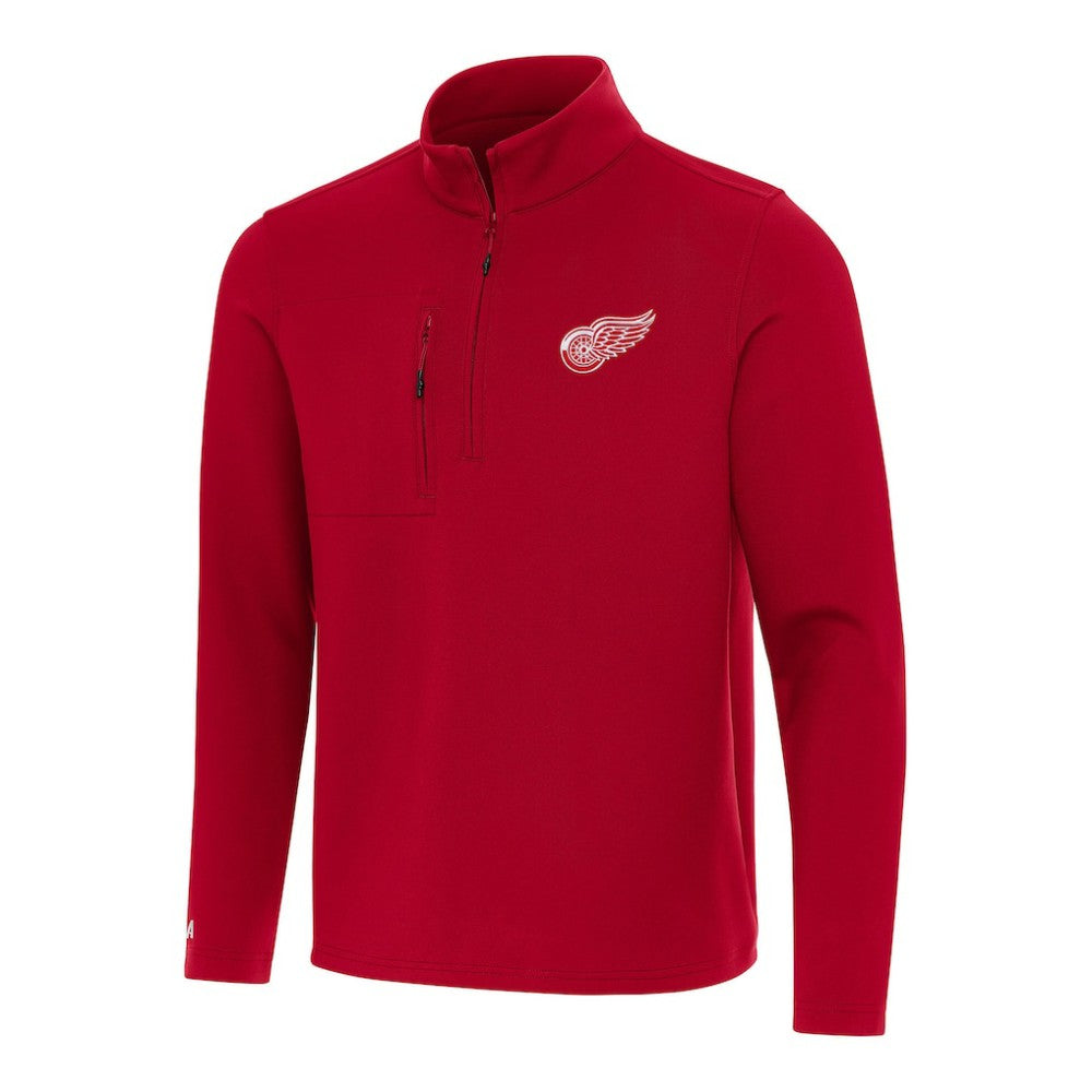 Detroit Red Wings Antigua Insider Quarter-Zip Top -  NHL