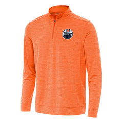 Edmonton Oilers Antigua Bright Quarter-Zip Top -  NHL