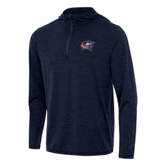 Columbus Blue Jackets Antigua Tidy Quarter-Zip Hoodie -  NHL Hoodies