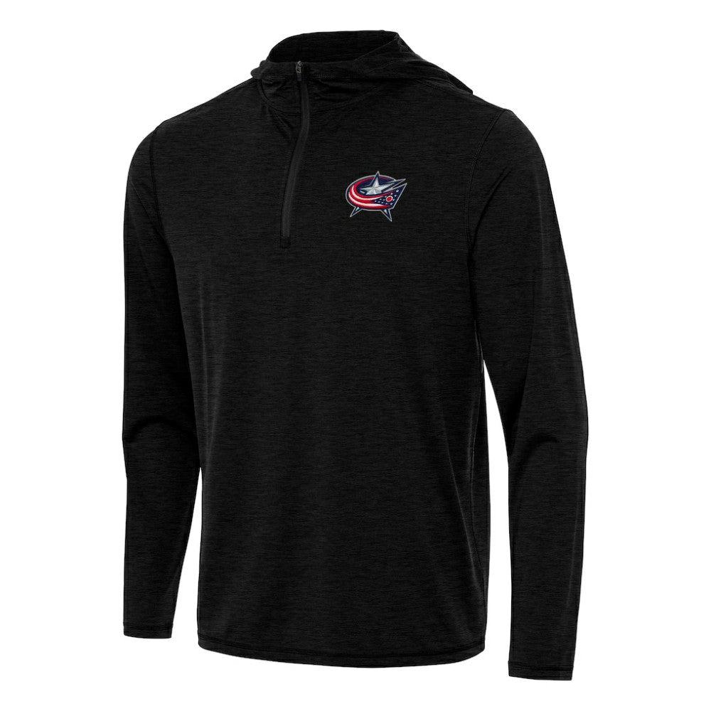 Columbus Blue Jackets Antigua Tidy Quarter-Zip Hoodie -  NHL Hoodies