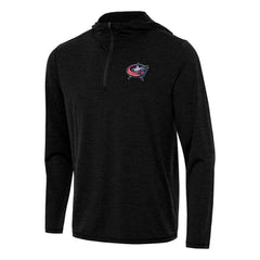 Columbus Blue Jackets Antigua Tidy Quarter-Zip Hoodie -  NHL Hoodies