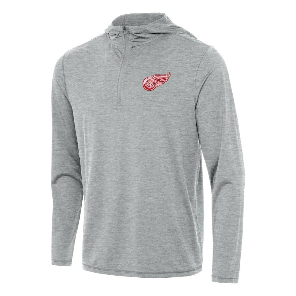 Detroit Red Wings Antigua Tidy Quarter-Zip Hoodie -  NHL Hoodies