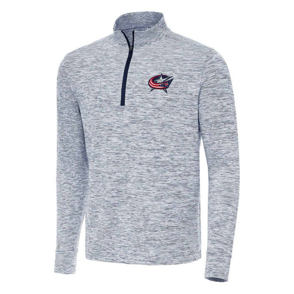 Columbus Blue Jackets Antigua Cause Quarter-Zip Top -  NHL Jackets