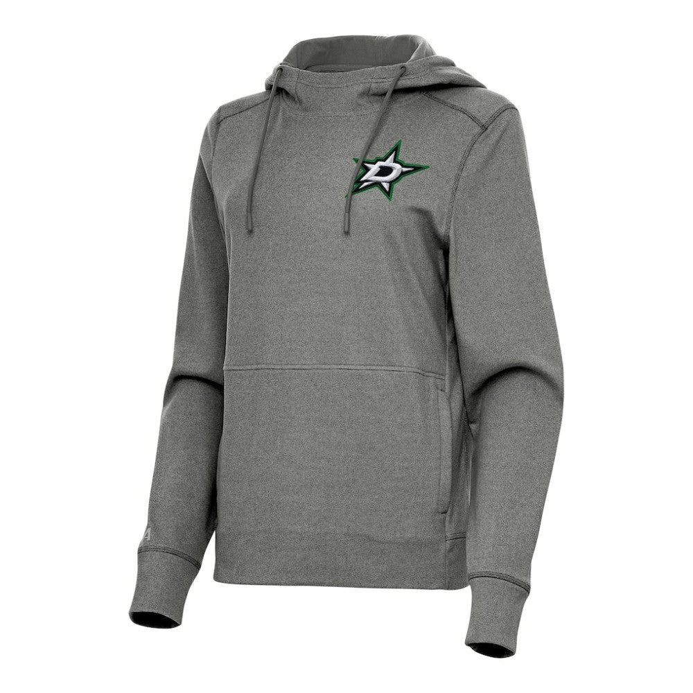 Dallas Stars Antigua Women's Justice Pullover Hoodie -  NHL Hoodies