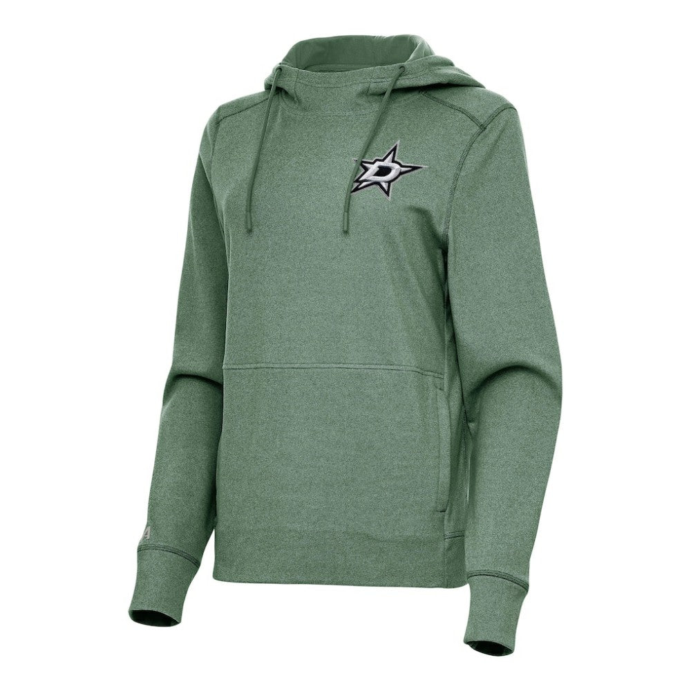Dallas Stars Antigua Women's Justice Pullover Hoodie -  NHL Hoodies