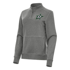 Dallas Stars Antigua Women's Crush Quarter-Zip Fleece Sweatshirt -  NHL Sweatshirts