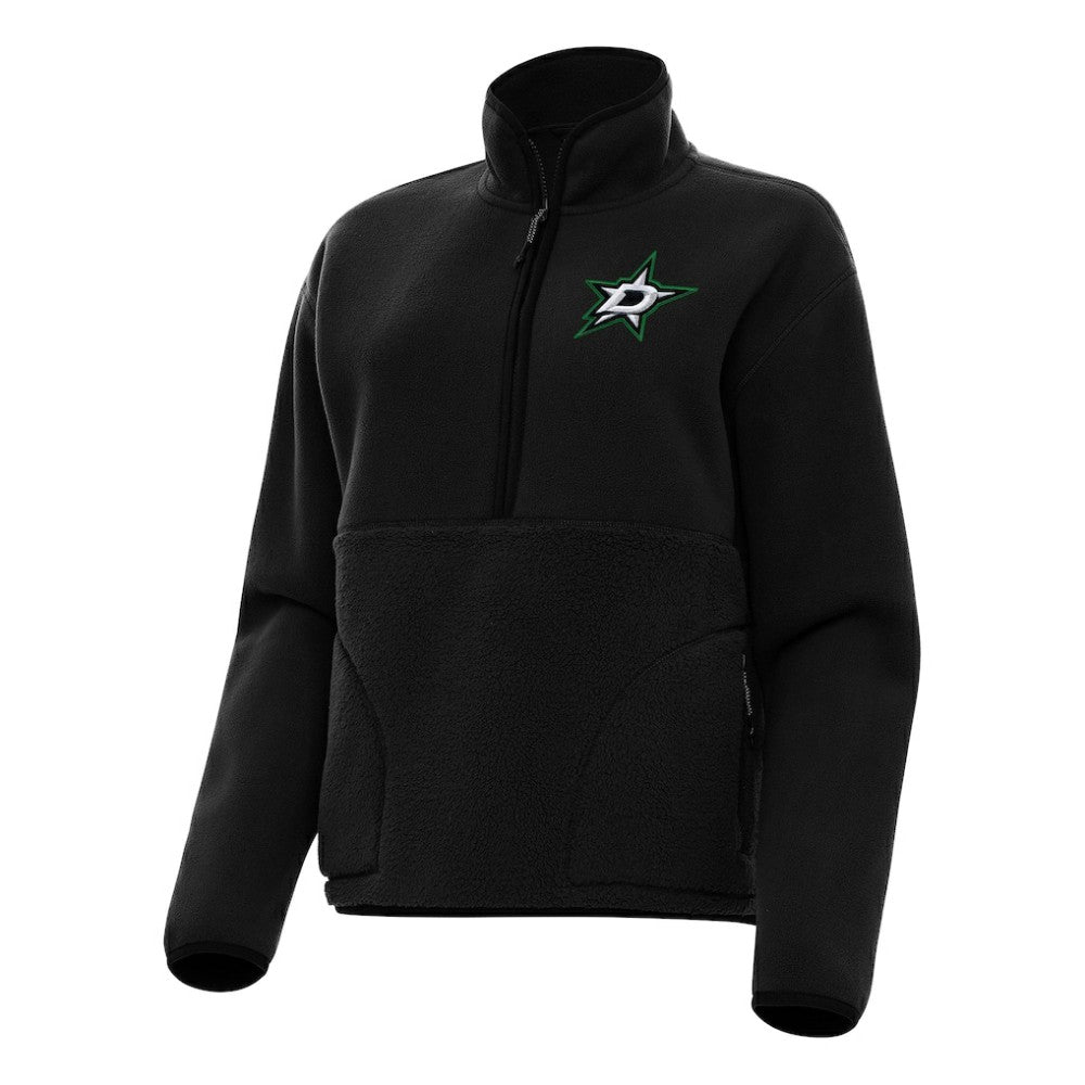 Dallas Stars Antigua Women's Figure Half-Zip Pullover Sweatshirt -  NHL Sweatshirts