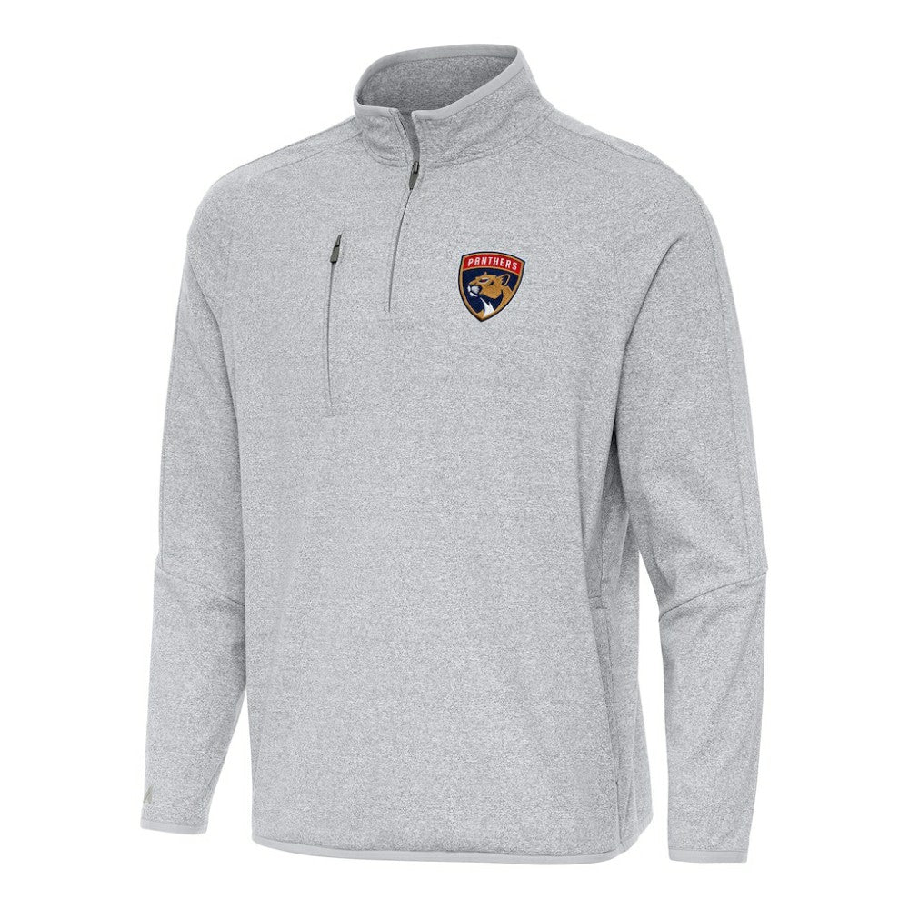 Florida Panthers Antigua Certain Quarter-Zip Tri-Blend Sweatshirt -  NHL Sweatshirts
