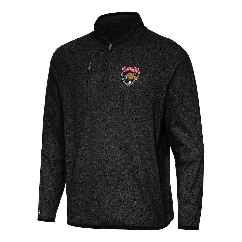 Florida Panthers Antigua Certain Quarter-Zip Tri-Blend Sweatshirt -  NHL Sweatshirts