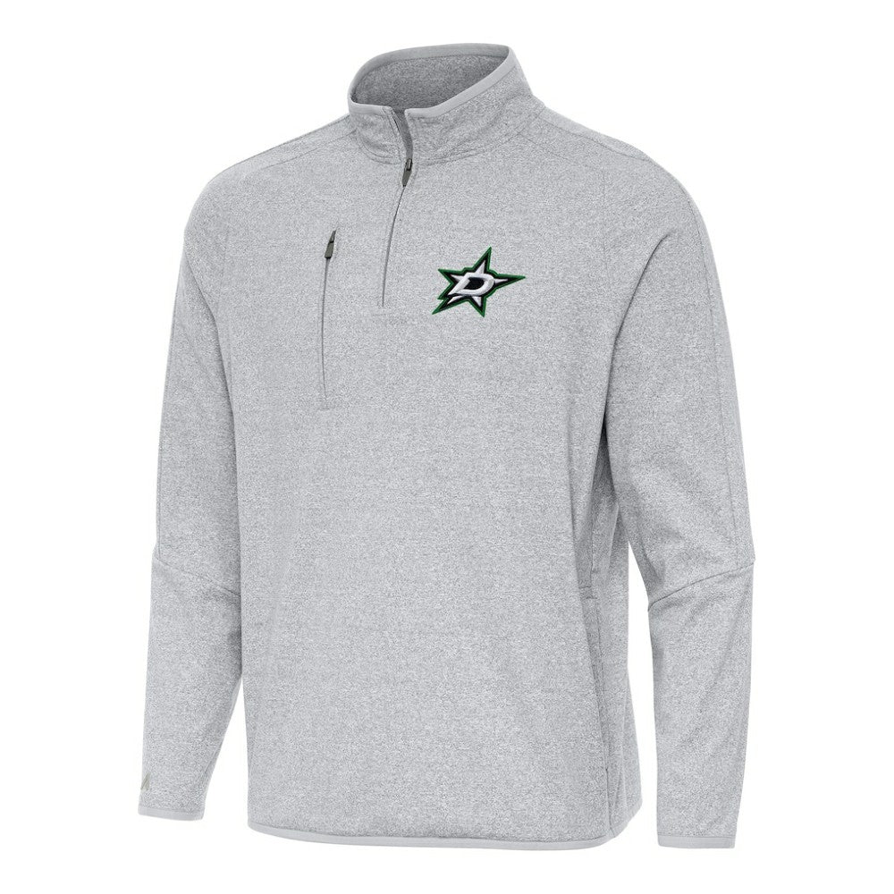 Dallas Stars Antigua Certain Quarter-Zip Tri-Blend Sweatshirt -  NHL Sweatshirts