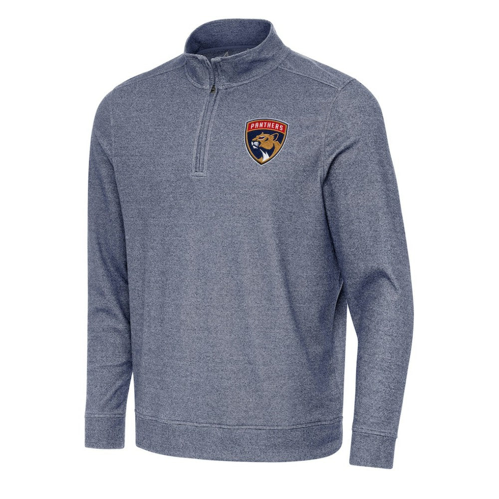 Florida Panthers Antigua Subtle Quarter-Zip Sweatshirt -  NHL Sweatshirts