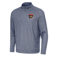 Florida Panthers Antigua Subtle Quarter-Zip Sweatshirt -  NHL Sweatshirts
