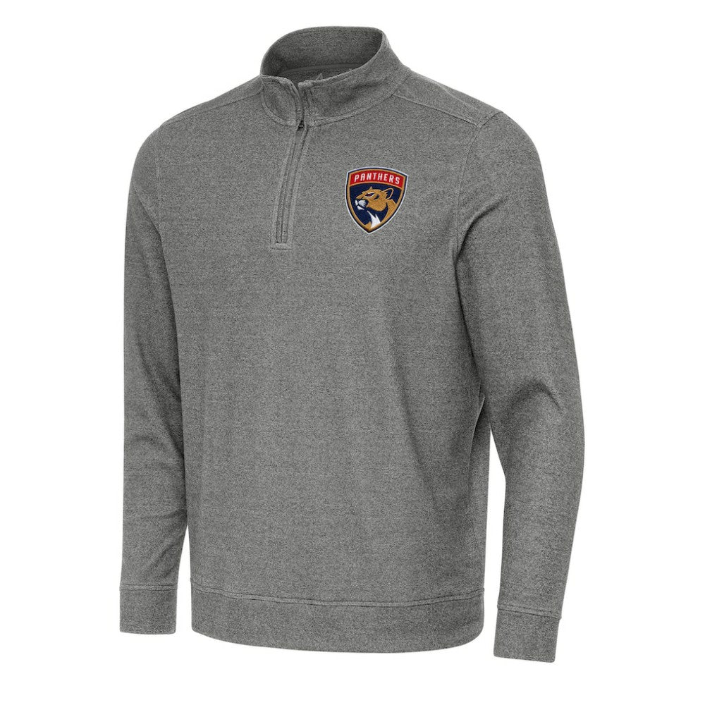 Florida Panthers Antigua Subtle Quarter-Zip Sweatshirt -  NHL Sweatshirts