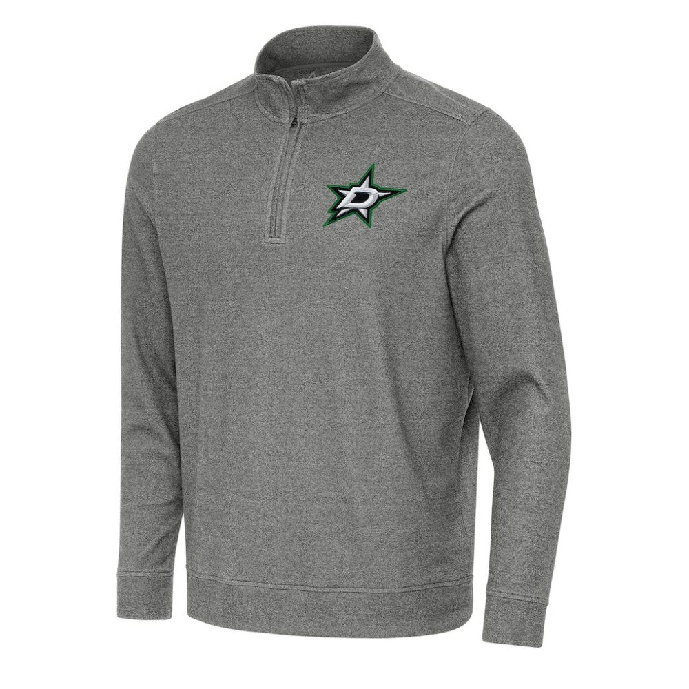 Dallas Stars Antigua Subtle Quarter-Zip Sweatshirt -  NHL Sweatshirts