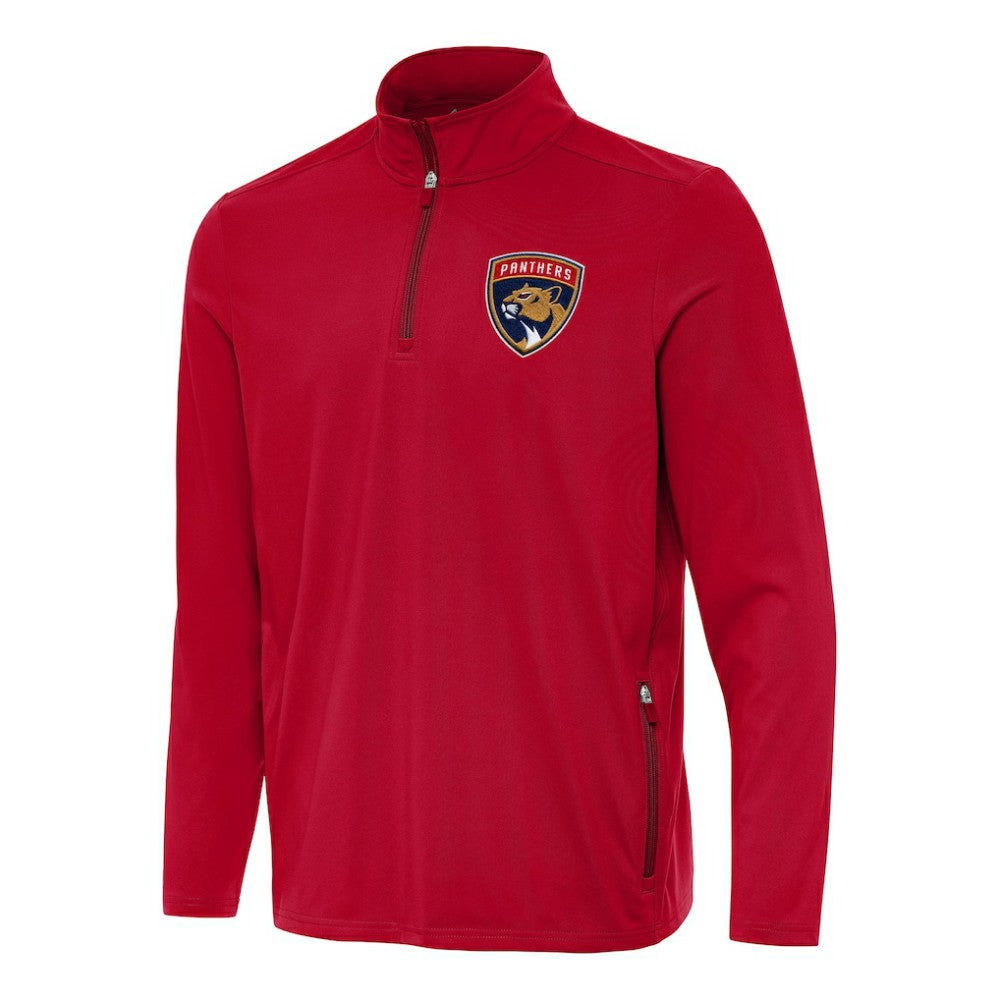 Florida Panthers Antigua Perilous Quarter-Zip Sweatshirt -  NHL Sweatshirts